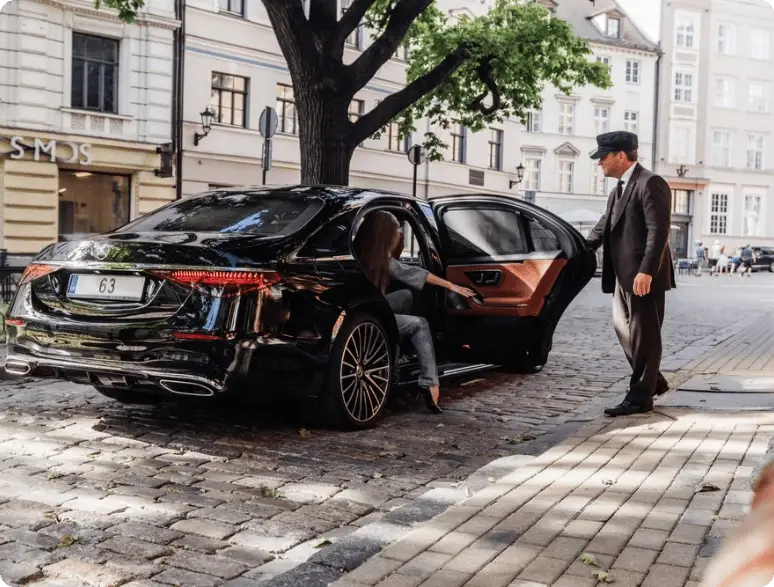 Luxury chauffeur services across Dubai